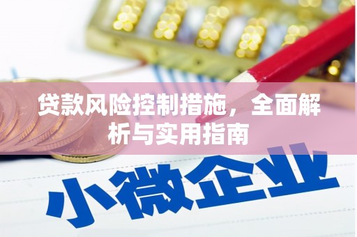 土库贷款风险控制措施，全面解析与实用指南