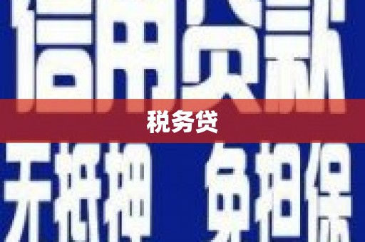 官渡税务贷