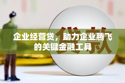 田家庵企业经营贷，助力企业腾飞的关键金融工具