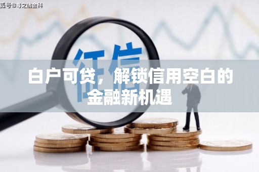 察雅白户可贷，解锁信用空白的金融新机遇