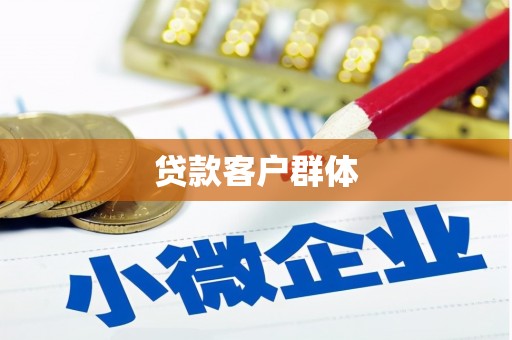 青河贷款客户群体