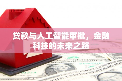 从江贷款与人工智能审批，金融科技的未来之路