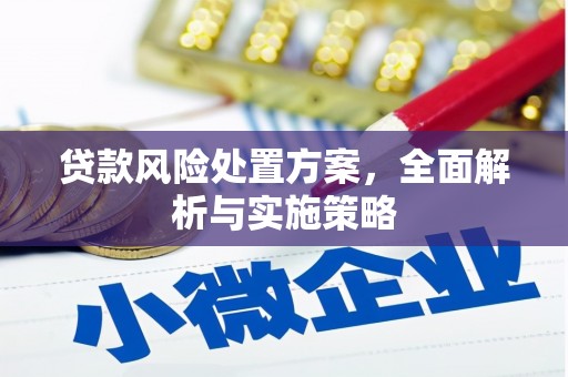 南投市贷款风险处置方案，全面解析与实施策略