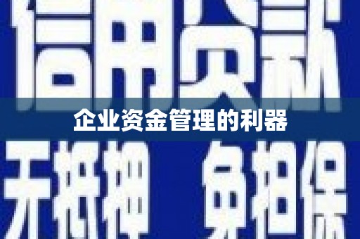 江孜企业资金管理的利器