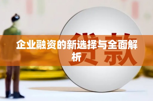 岑巩企业融资的新选择与全面解析
